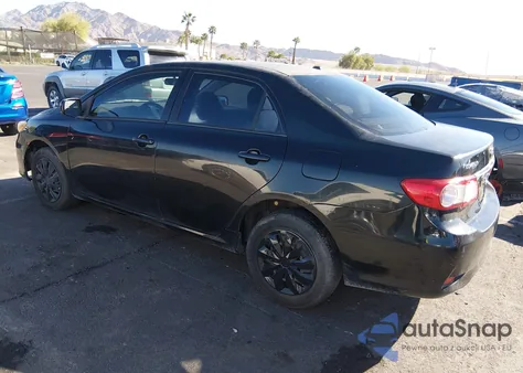 2011 Toyota Corolla Le from USA, damaged, VIN JTDBU4EE3B9163538
